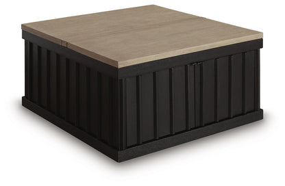 Rylandyn Lift-Top Coffee Table - T721-00 - product view or room setting; only coffee table included (supplier image 1)
