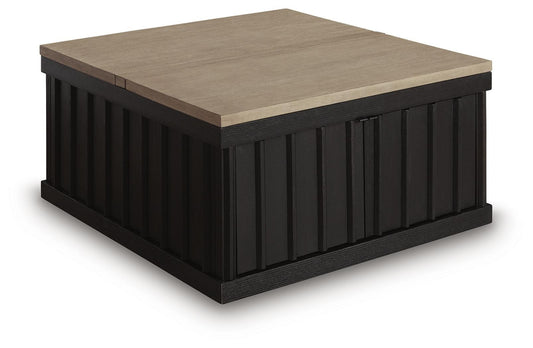 Rylandyn Lift-Top Coffee Table - T721-00 - product view or room setting; only coffee table included (supplier image 1)