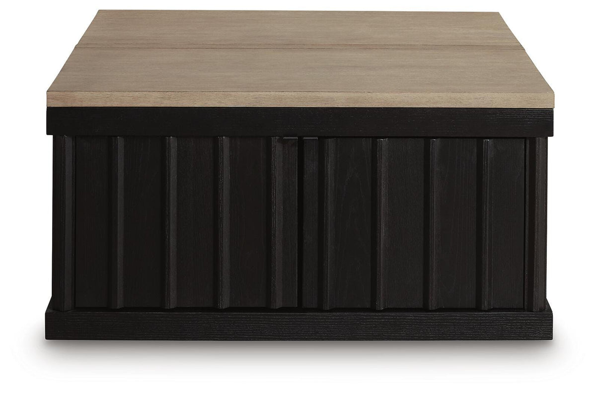 Rylandyn Lift-Top Coffee Table - T721-00 - product view or room setting; only coffee table included (supplier image 4)