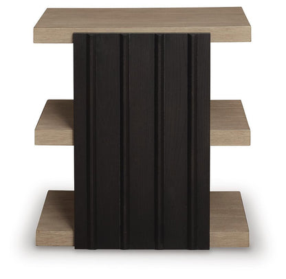 Rylandyn End Table - T721-3 - product view or room setting; only end table included (supplier image 4)