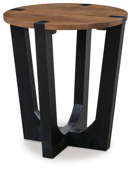 Hanneforth End Table - T726-6 - product view or room setting; only end table included (supplier image 1)