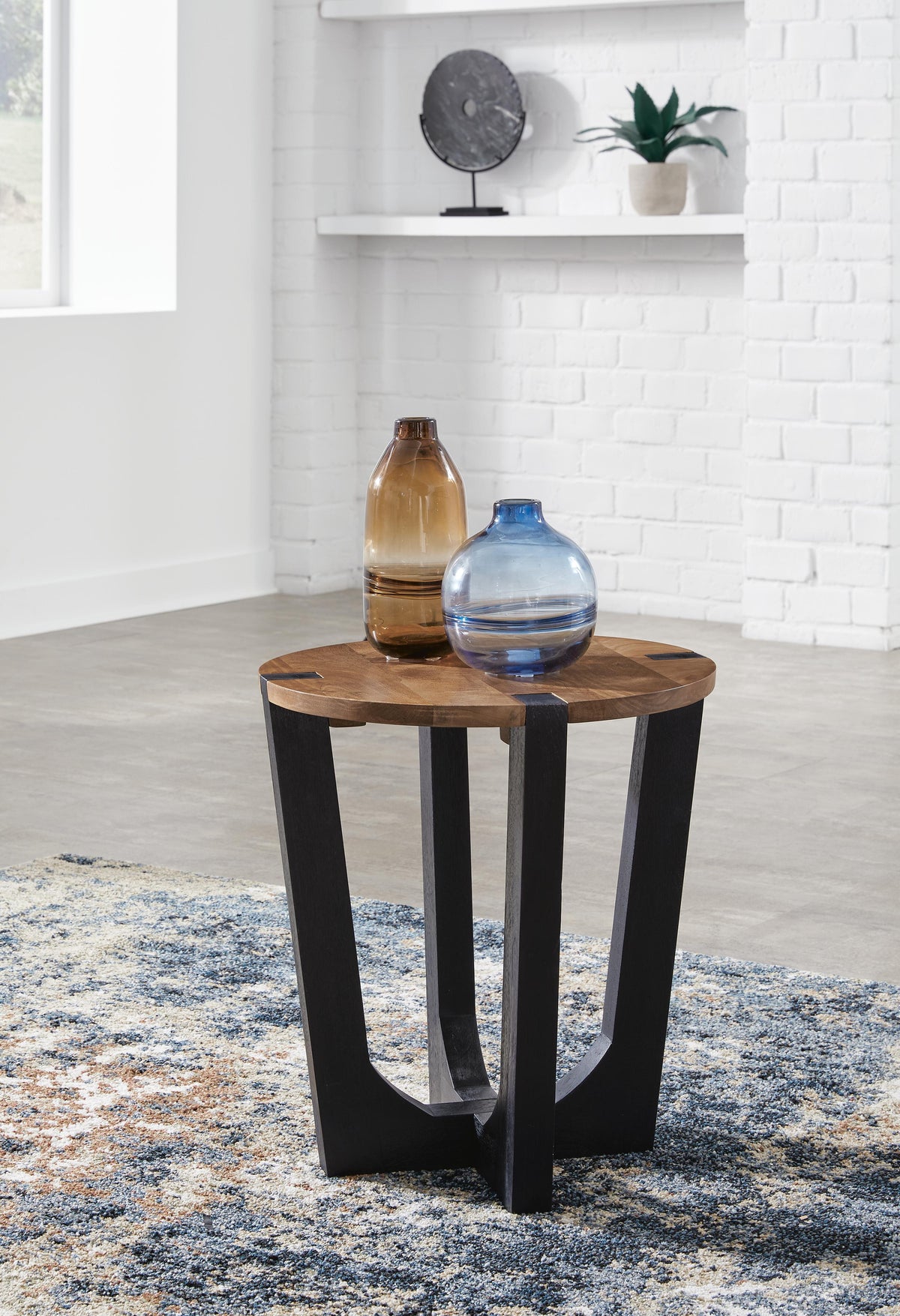 Hanneforth End Table - T726-6 - product view or room setting; only end table included (supplier image 2)
