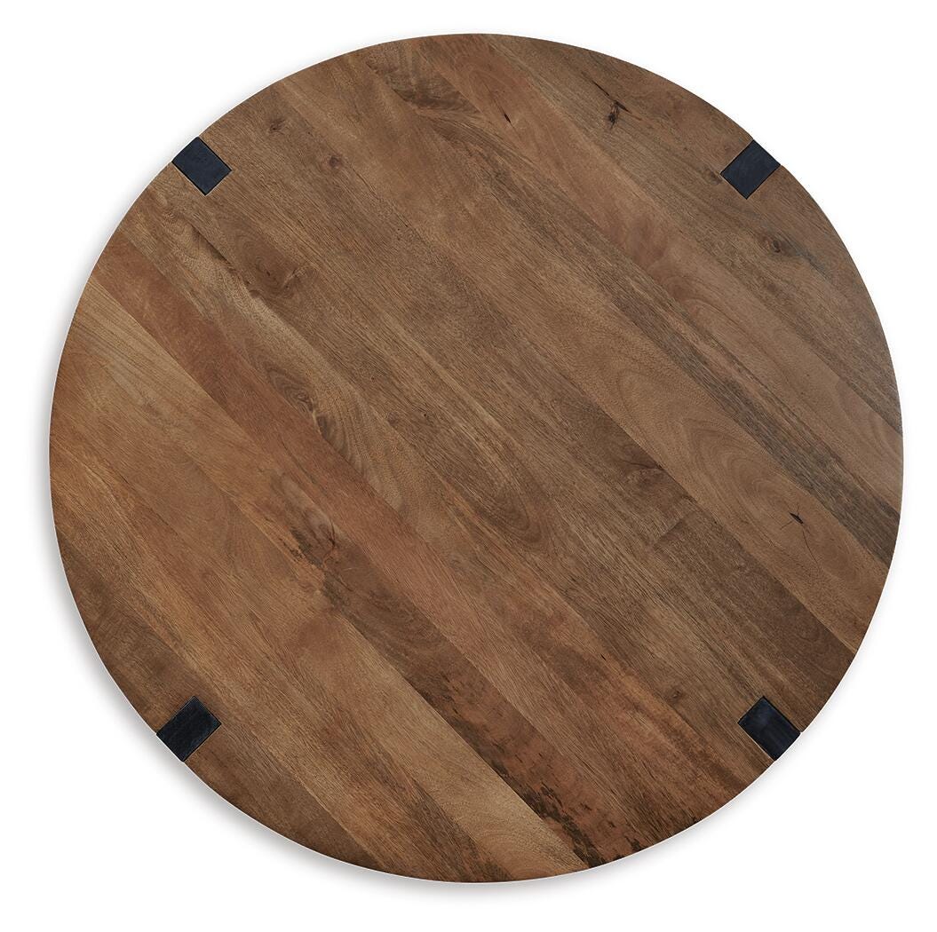 Hanneforth Coffee Table and 2 End Tables - T726T1 - product view or room setting; complete kit and included component views (supplier image 7)