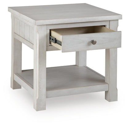 Robbinsdale End Table - T729-2 - product view or room setting; only end table included (supplier image 3)