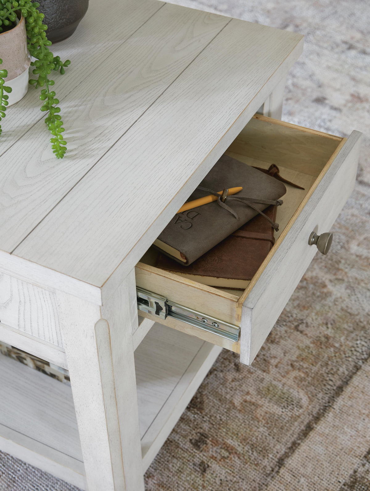 Robbinsdale End Table - T729-2 - product view or room setting; only end table included (supplier image 6)