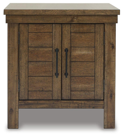 Moriville End Table - T731-3 - product view or room setting; only end table included (supplier image 4)
