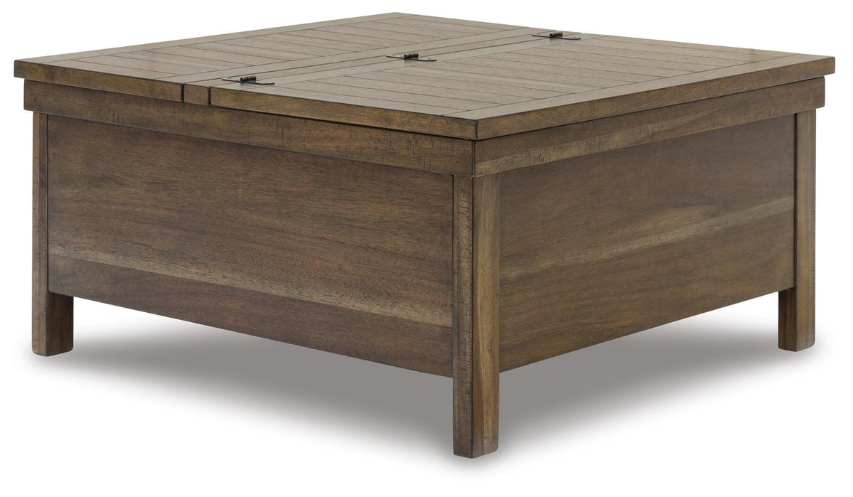Moriville Living Room Table Sets - T731T2, T731T1 - product view or room setting; complete kit and included component views (supplier image 8)
