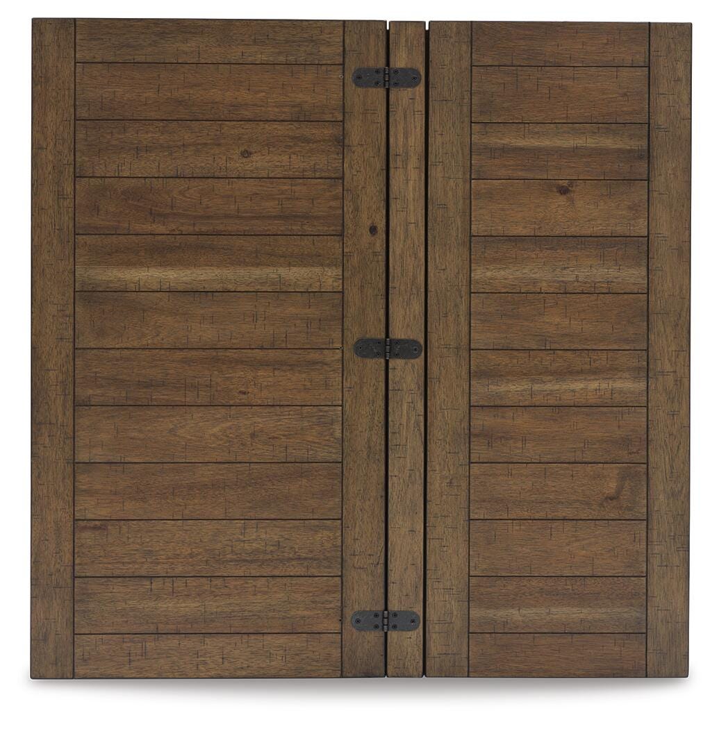 Moriville Lift-Top Coffee Table - T731-9 - product view or room setting; only coffee table included (supplier image 5)