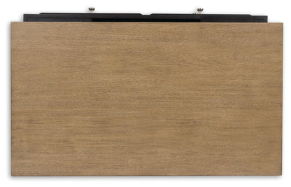 Drazmine Lift-Top Coffee Table - T734-20 - product view or room setting; only coffee table included (supplier image 6)