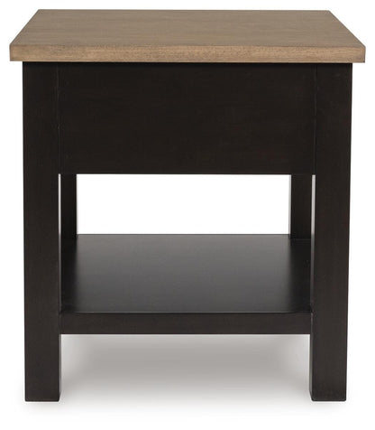 Drazmine End Table - T734-3 - product view or room setting; only end table included (supplier image 6)