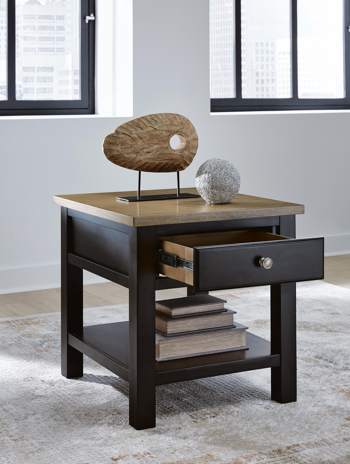 Drazmine End Table - T734-3 - product view or room setting; only end table included (supplier image 8)