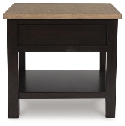 Drazmine End Table - T734-3 - product view or room setting; only end table included (supplier image 5)