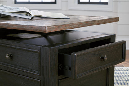 Tyler Creek Coffee Table with Lift Top - T736-20 - finish or detail (supplier image 9)