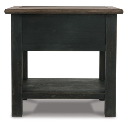 Tyler Creek End Table - T736-3 - product view or room setting; only end table included (supplier image 5)