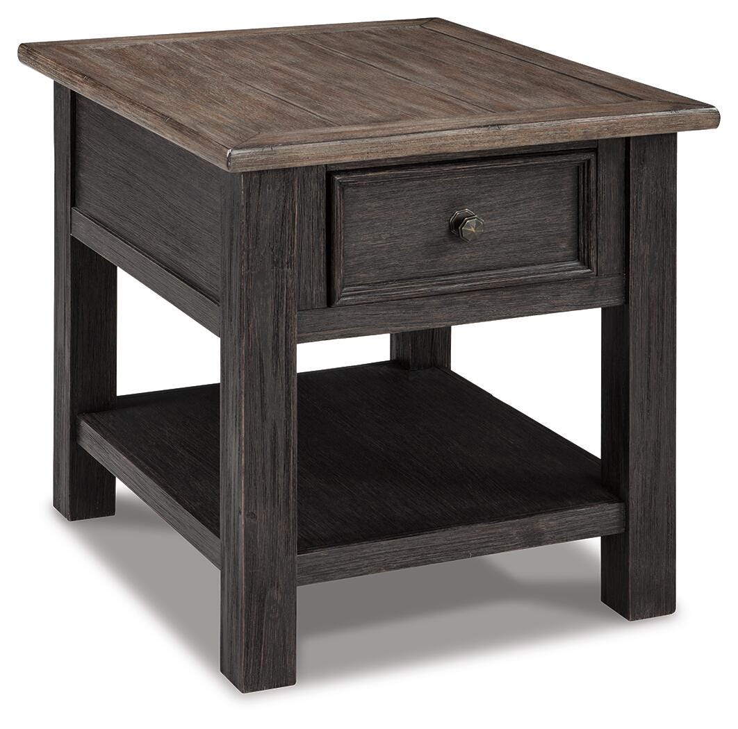 Tyler Creek End Table - T736-3 - product view or room setting; only end table included (supplier image 1)