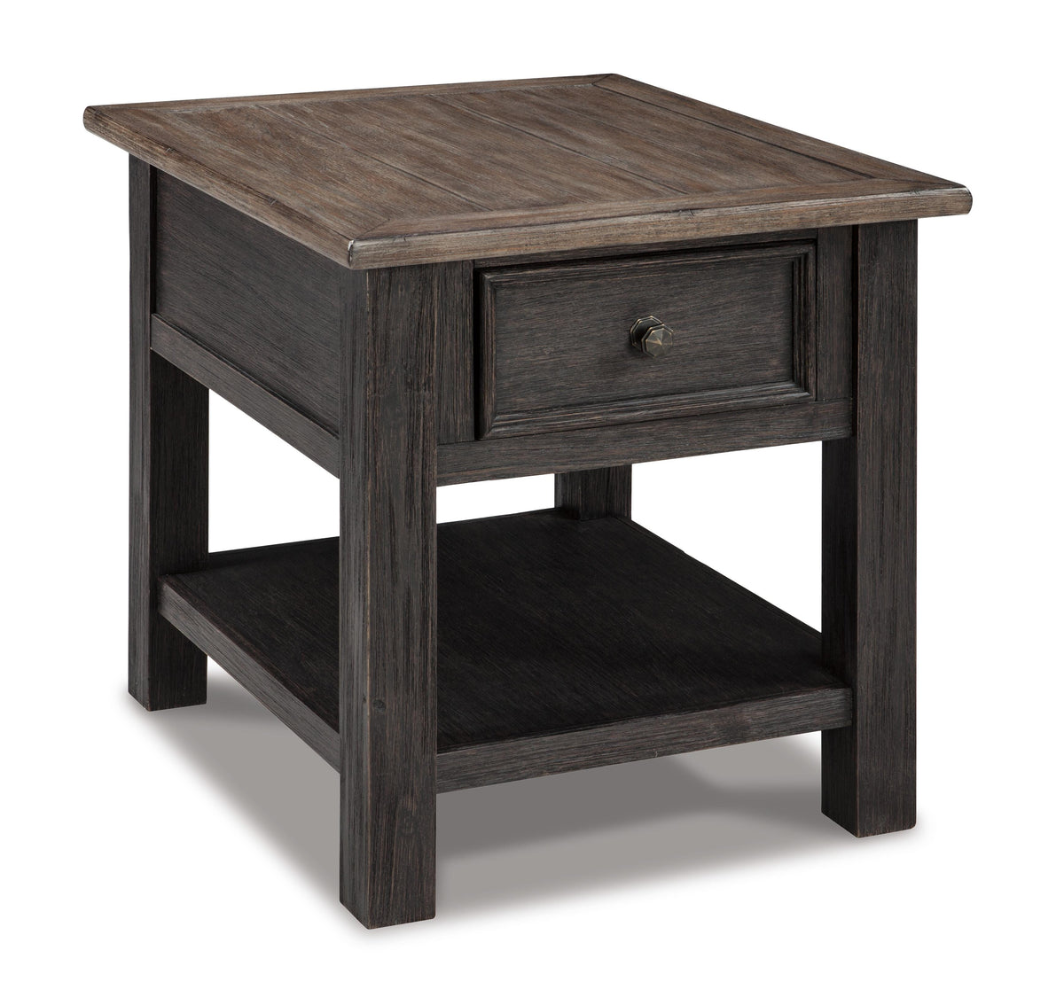 Tyler Creek End Table - T736-3 - product view or room setting; only end table included (supplier image 10)