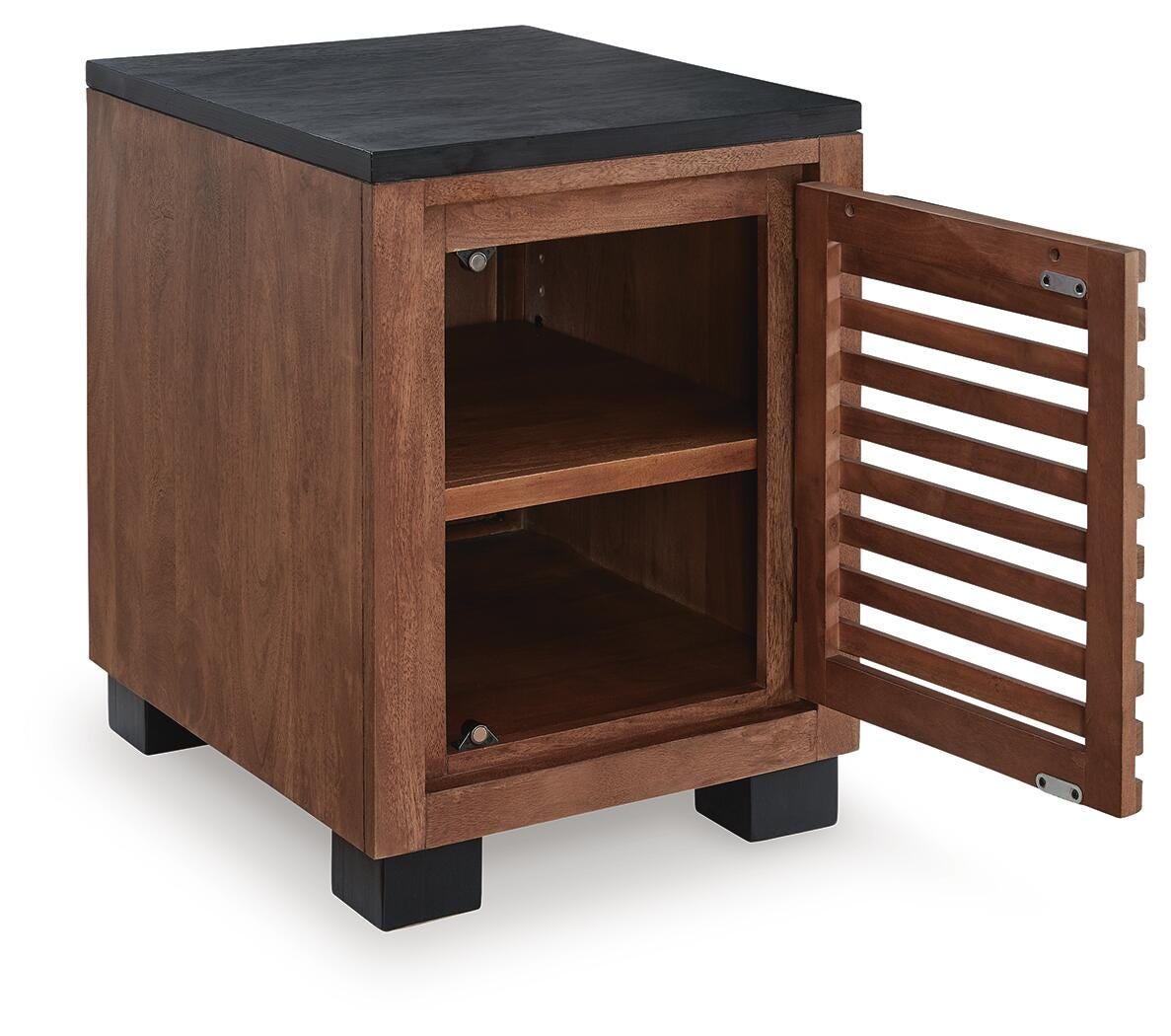 Kallari Chairside End Table - T737-7 - product view or room setting; only end table included (supplier image 3)