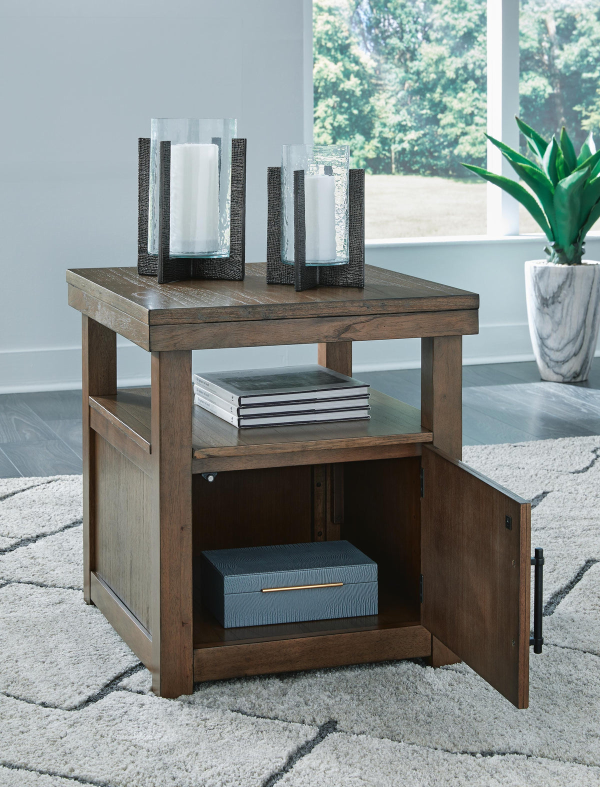 Boardernest End Table - T738-3 - product view or room setting; only end table included (supplier image 6)