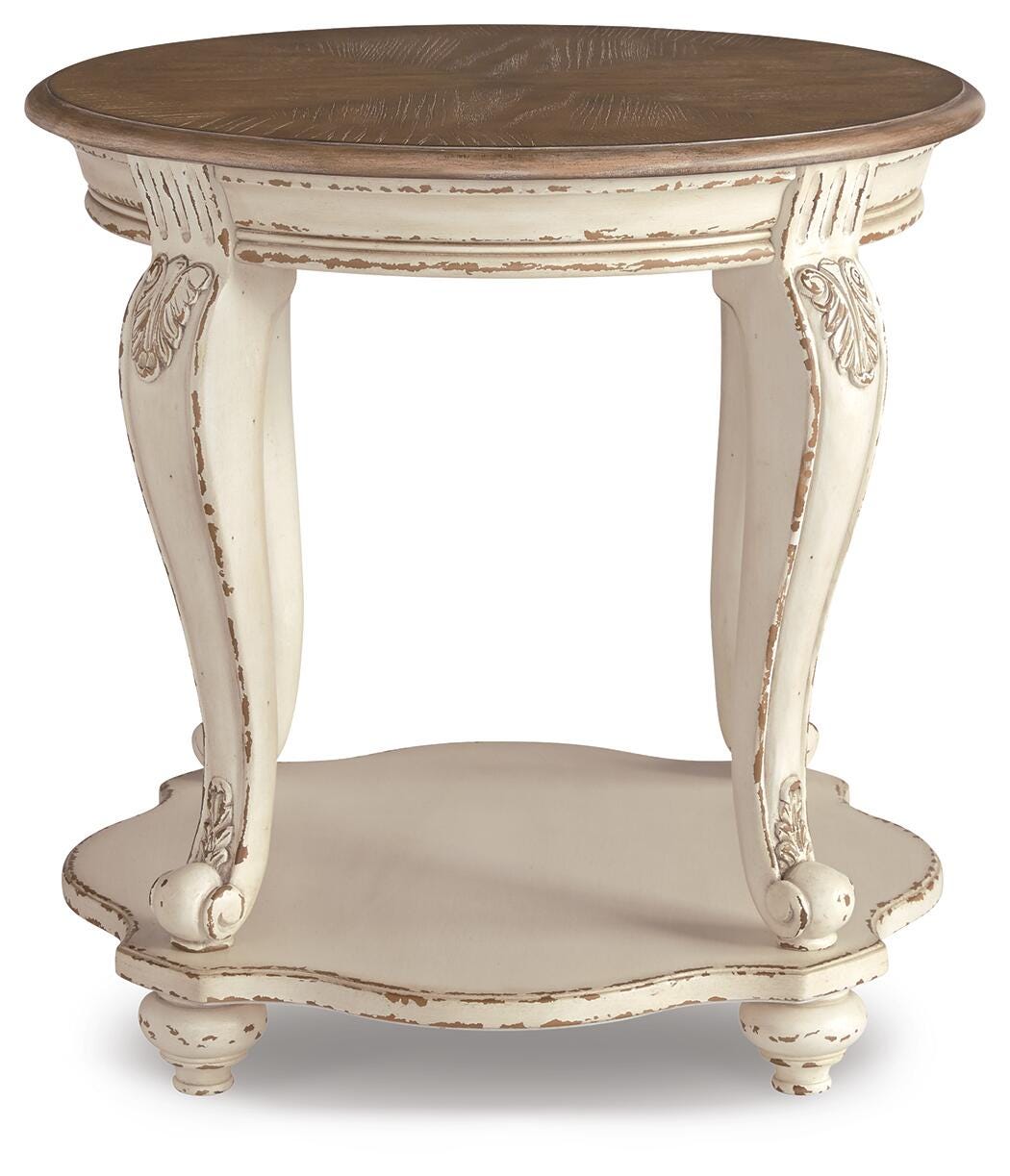 Realyn End Table - T743-6 - product view or room setting; only end table included (supplier image 3)