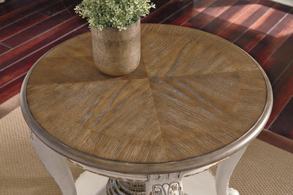 Realyn End Table - T743-6 - product view or room setting; only end table included (supplier image 6)