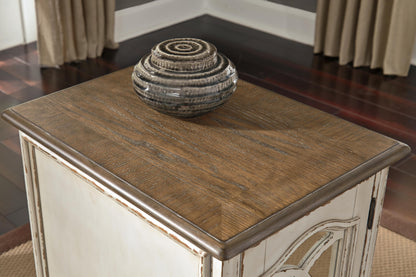 Realyn Chairside End Table - T743-7 - product view or room setting; only end table included (supplier image 15)