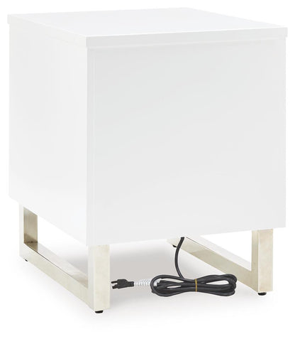 Gardoni Chairside End Table - T756-7 - product view or room setting; only end table included (supplier image 6)