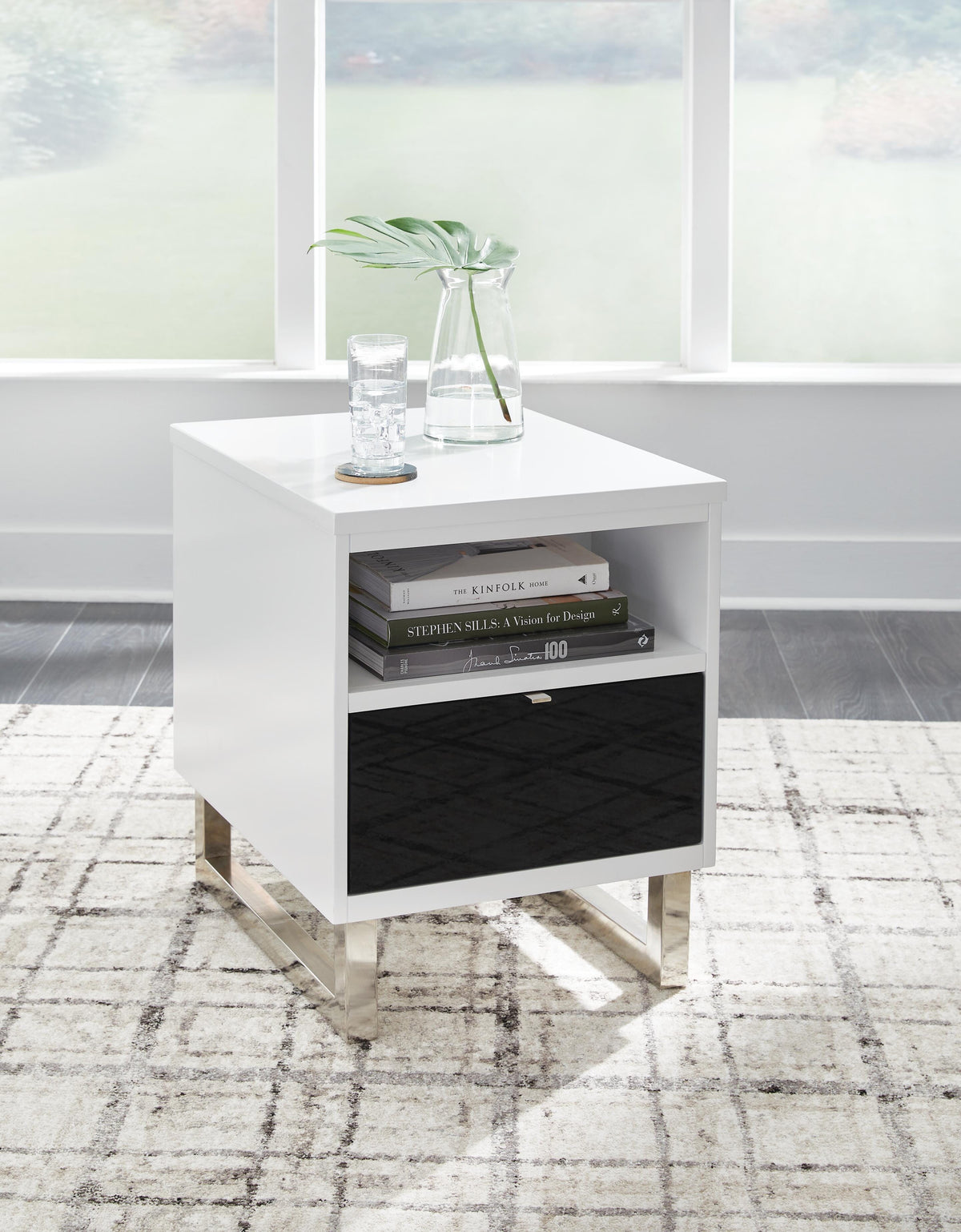 Gardoni Chairside End Table - T756-7 - product view or room setting; only end table included (supplier image 2)