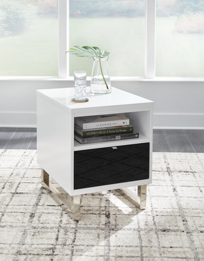 Gardoni Chairside End Table - T756-7 - product view or room setting; only end table included (supplier image 2)
