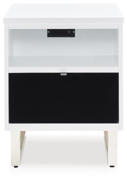 Gardoni Chairside End Table - T756-7 - product view or room setting; only end table included (supplier image 4)