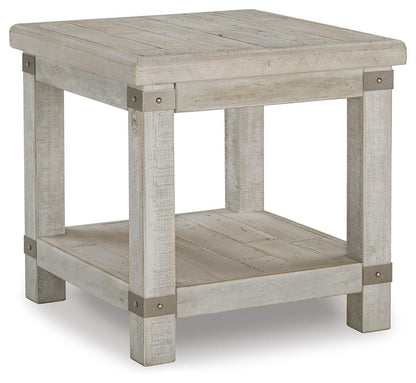 Carynhurst Coffee Table and 2 End Tables - T757T1 - product view or room setting; complete kit and included component views (supplier image 3)