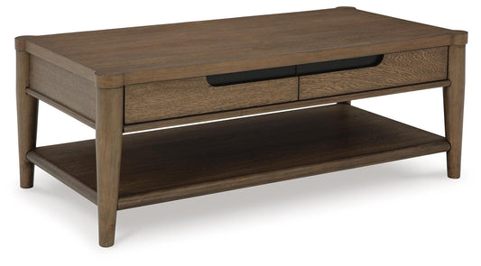Roanhowe Coffee Table - T769-1 - product view or room setting; only coffee table included (supplier image 1)