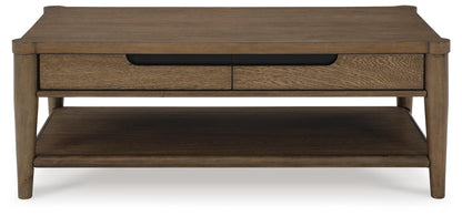 Roanhowe Coffee Table and 2 End Tables - T769T1 - product view or room setting; complete kit and included component views (supplier image 4)