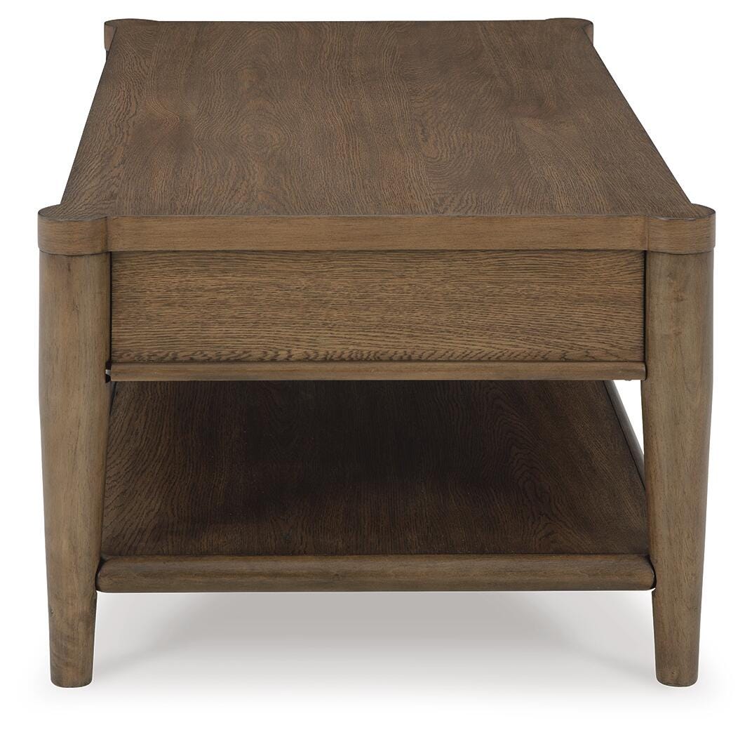 Roanhowe Coffee Table - T769-1 - product view or room setting; only coffee table included (supplier image 5)
