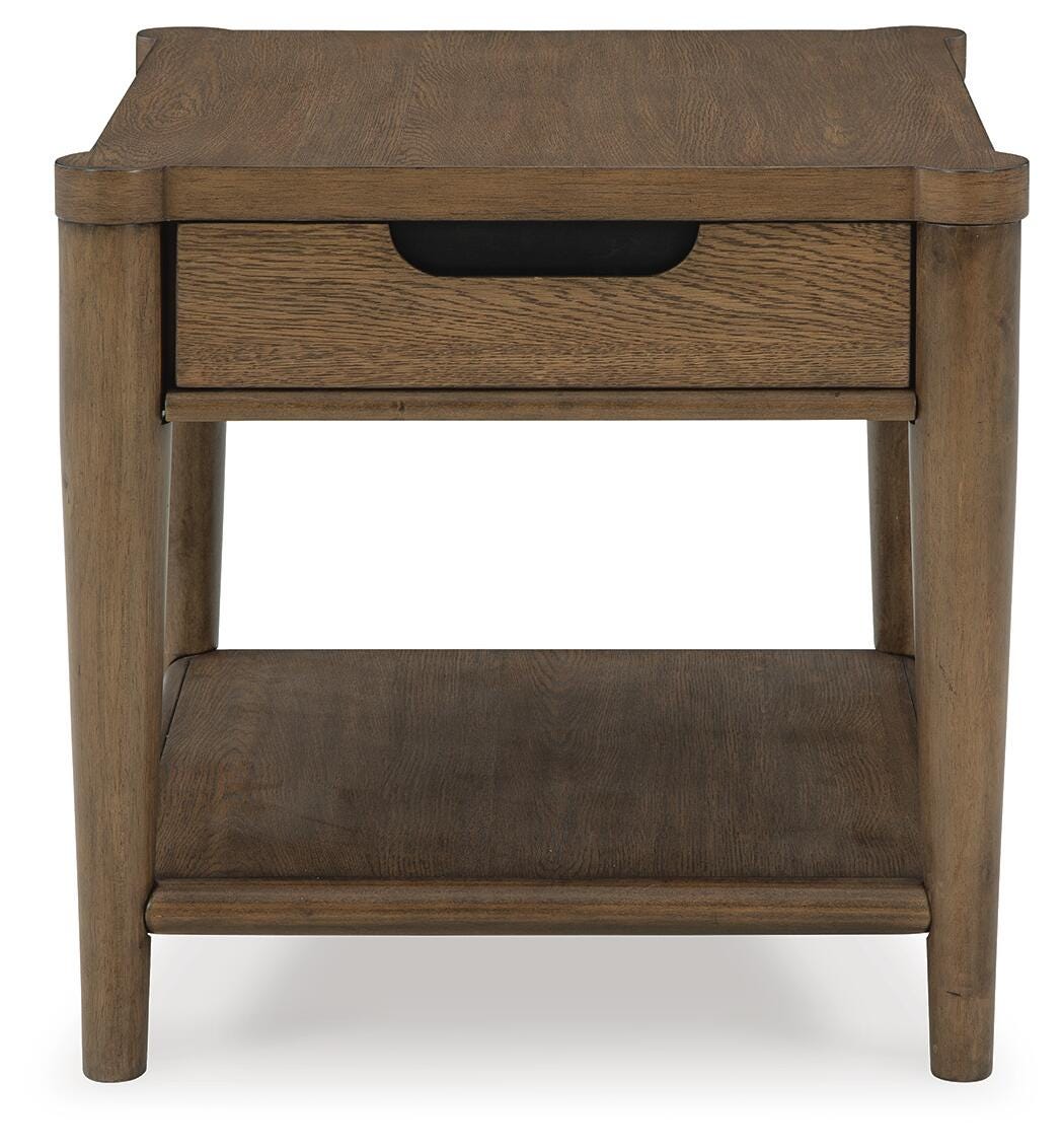 Roanhowe Coffee Table and 2 End Tables - T769T1 - product view or room setting; complete kit and included component views (supplier image 8)