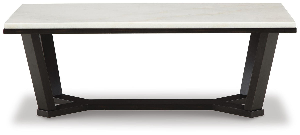 Fostead Coffee Table - T770-1 - product view or room setting; only coffee table included (supplier image 3)