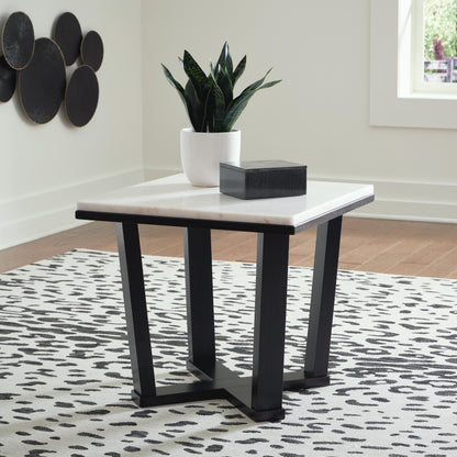 Fostead Coffee Table and 2 End Tables - T770T1 - product view or room setting; complete kit and included component views (supplier image 12)