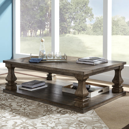 Johnelle Coffee Table Sets - T776T1, T776T2 - product view or room setting; complete kit and included component views (supplier image 18)