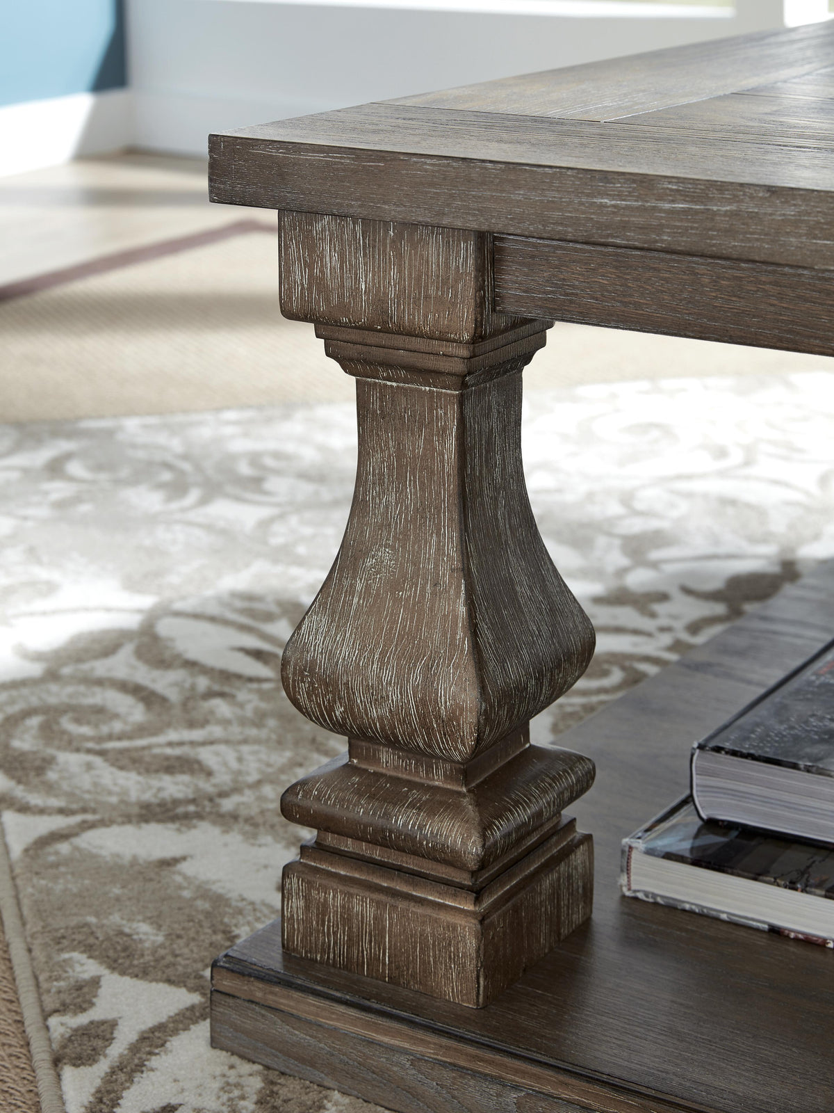 Johnelle Coffee Table - T776-1 - finish or detail (supplier image 8)