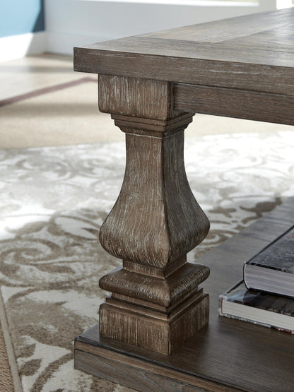 Johnelle Coffee Table - T776-1 - finish or detail (supplier image 8)