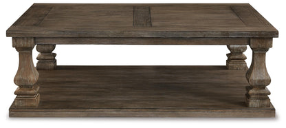 Johnelle Coffee Table Sets - T776T1, T776T2 - product view or room setting; complete kit and included component views (supplier image 13)