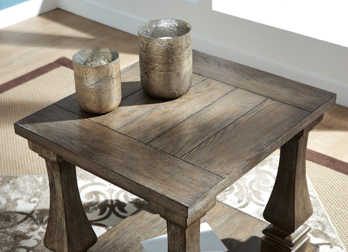 Johnelle End Table - T776-3 - product view or room setting; only end table included (supplier image 5)