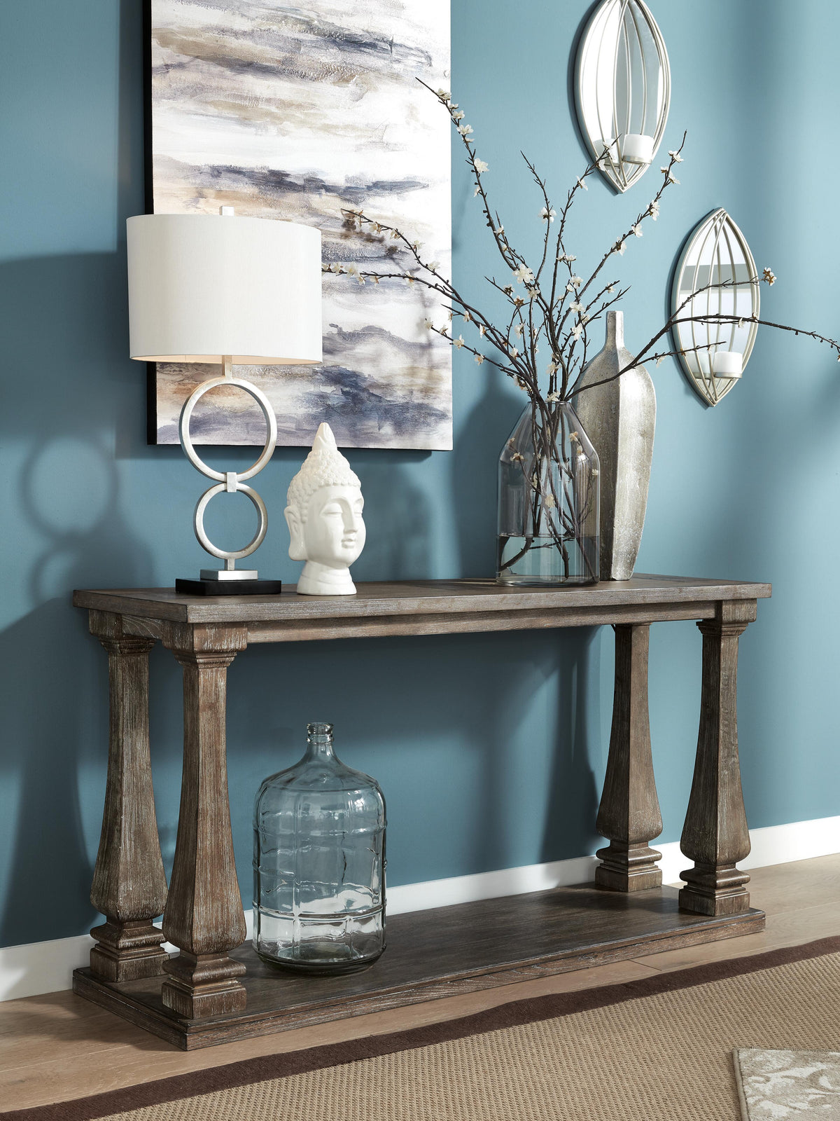 Johnelle Coffee Table Sets - T776T2 - product view or room setting; complete kit and included component views (supplier image 27)