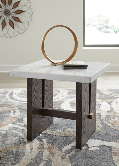 Burkhaus Coffee Table and 2 End Tables - T779T1 - product view or room setting; complete kit and included component views (supplier image 15)