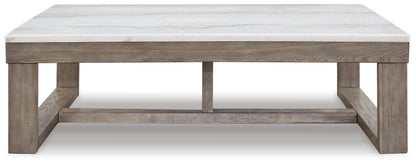 Loyaska Coffee Table - T789-1 - product view or room setting; only coffee table included (supplier image 3)