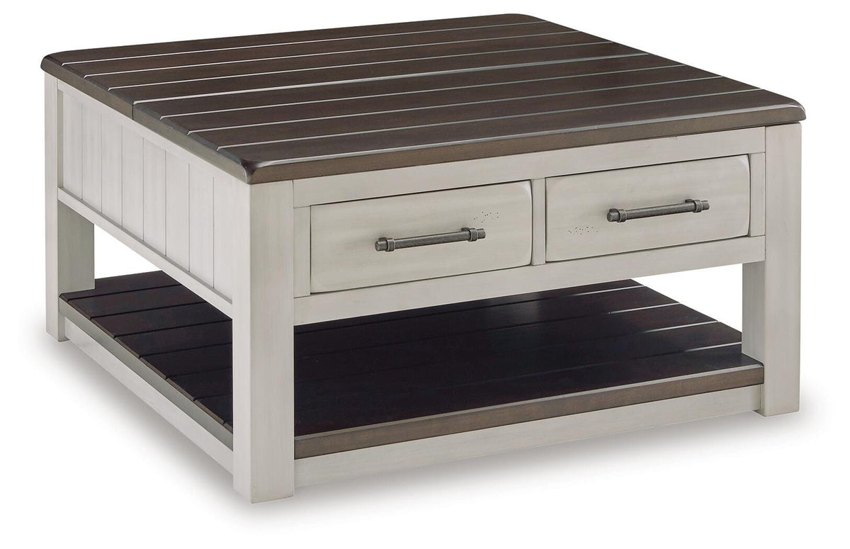 Darborn Lift-Top Coffee Table - T796-00 - product view or room setting; only coffee table included (supplier image 1)