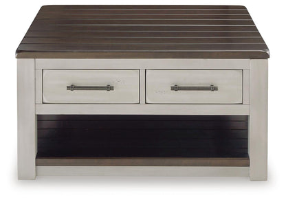 Darborn Lift-Top Coffee Table - T796-00 - product view or room setting; only coffee table included (supplier image 4)
