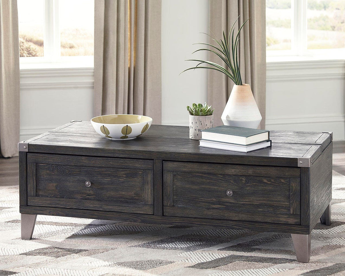 Todoe Coffee Table with Lift Top - T901-9 - product view or room setting; only coffee table included (supplier image 2)