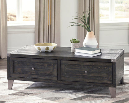 Todoe Coffee Table with Lift Top - T901-9 - product view or room setting; only coffee table included (supplier image 2)