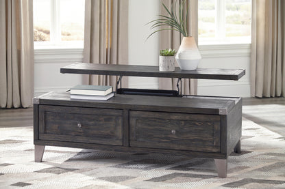 Todoe Coffee Table with Lift Top - T901-9 - product view or room setting; only coffee table included (supplier image 3)