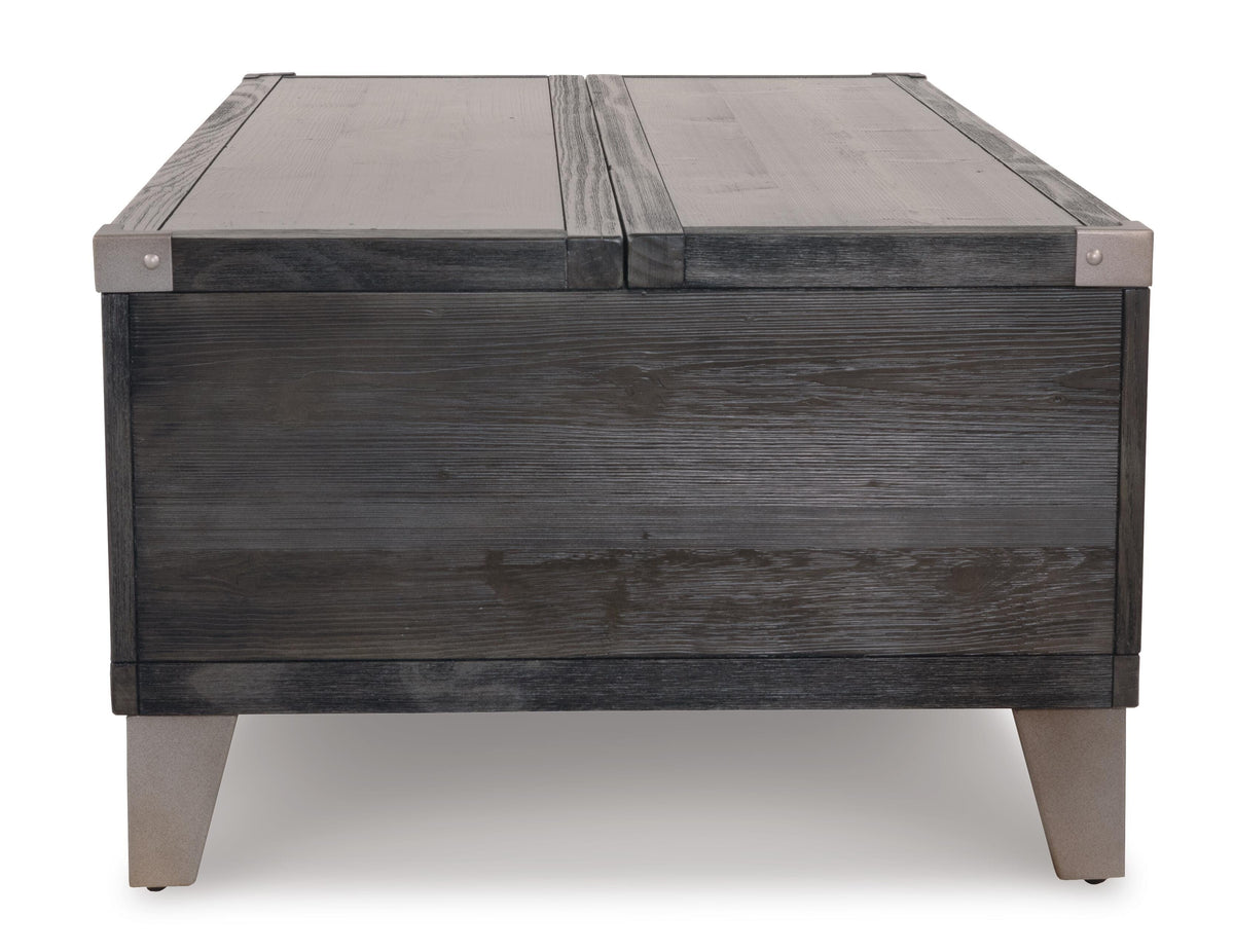 Todoe Coffee Table with Lift Top - T901-9 - product view or room setting; only coffee table included (supplier image 12)